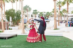 Lovely Indian bride and groom outdoors capture. Lovely Indian bride and groom outdoors capture.