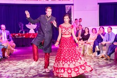 Lovely indian bride and groom's dance. Lovely indian bride and groom's dance.