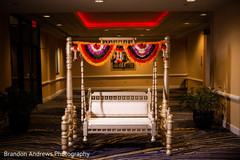 Incredible Indian wedding ceremony swing seat decor. Incredible Indian wedding ceremony swing seat decor.