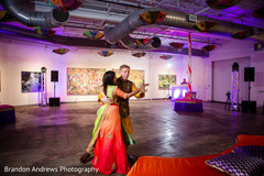 Marvelous Indian couple dance at Sangeet. Marvelous Indian couple dance at Sangeet.