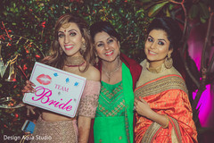 Enchanting Indian bride and her team. Enchanting Indian bride and her team.