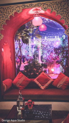 Lovely decoration for the Indian wedding reception. Lovely decoration for the Indian wedding reception.