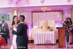 Guests observing the couple. Guests observing the couple.