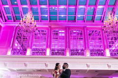 Indian bride and groom at the reception. Indian bride and groom at the reception.