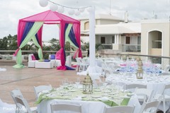 Magnificent outdoors Sangeet decorations. Magnificent outdoors Sangeet decorations.