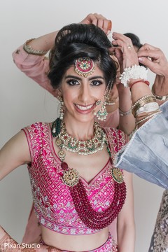 Incredible Indian bridal ceremony hair style and jewelry. Incredible Indian bridal ceremony hair style and jewelry.