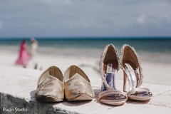 Incredible Indian couple's ceremony shoes. Incredible Indian couple's ceremony shoes.