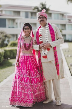 Gopi is led by her father wedding ceremony. Gopi is led by her father wedding ceremony.
