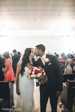 Romantic Indian couple kissing. Romantic Indian couple kissing.