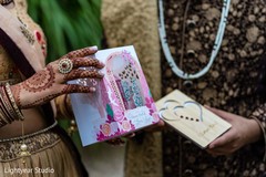 Indian bride and groom during the photo shoot. Indian bride and groom during the photo shoot.