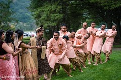 Indian groomsmen with the Raja. Indian groomsmen with the Raja.