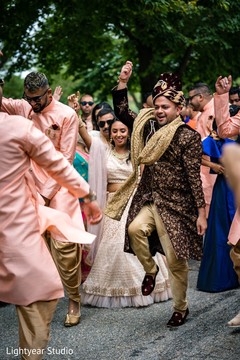 Indian groom during baraat. Indian groom during baraat.
