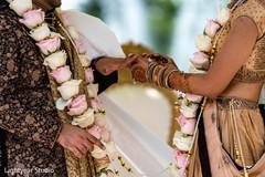 Indian bride looking gorgeous during the ceremony. Indian bride looking gorgeous during the ceremony.