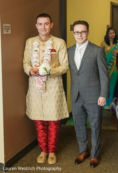 Charming Indian groom with groomsmen capture. Charming Indian groom with groomsmen capture.