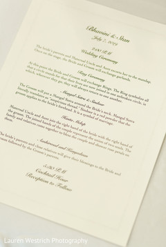 Closeup capture of Indian wedding ceremony guide. Closeup capture of Indian wedding ceremony guide.