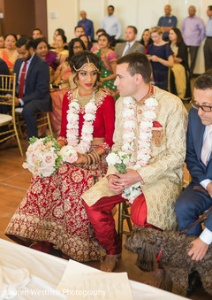 Indian couple at their wedding capture. Indian couple at their wedding capture.