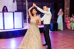 Indian wedding reception first dance. Indian wedding reception first dance.
