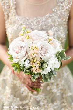 Elegant Indian bridal bouquet. Elegant Indian bridal bouquet.