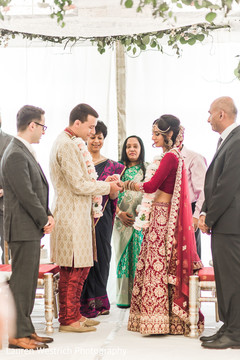Sweet indian couple at their wedding ceremony. Sweet indian couple at their wedding ceremony.