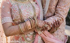 Details of the Indian wedding attires. Details of the Indian wedding attires.