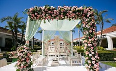 Indian wedding mandap decor. Indian wedding mandap decor.