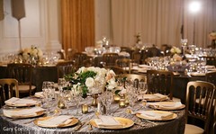 Table decoration details of the wedding. Table decoration details of the wedding.