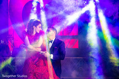 Indian bride with Raja on the dance floor. Indian bride with Raja on the dance floor.