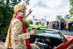 Indian groom at his baraat procession capture. Indian groom at his baraat procession capture.