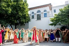 Sensational indian groom's baraat celebration. Sensational indian groom's baraat celebration.