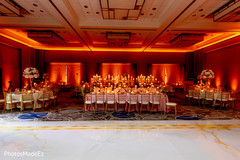Dreamy indian wedding reception table decoration. Dreamy indian wedding reception table decoration.