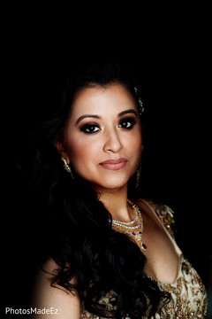 Flawless Indian bridal reception makeup. Flawless Indian bridal reception makeup.
