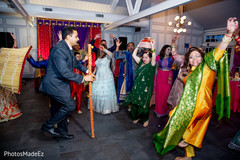 The Jaggo copper vessel pre-wedding dance. The Jaggo copper vessel pre-wedding dance.