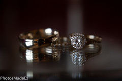 Stunning Indian couple's wedding rings. Stunning Indian couple's wedding rings.
