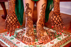 Stunning Indian bridal henna art. Stunning Indian bridal henna art.