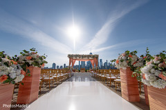 Impressive Indian wedding ceremony aisle. Impressive Indian wedding ceremony aisle.