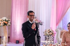 Indian special guest delivering a message. Indian special guest delivering a message.