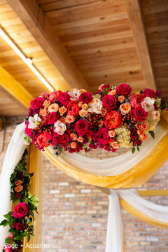 Incredible Indian wedding mandap flowers decor. Incredible Indian wedding mandap flowers decor.