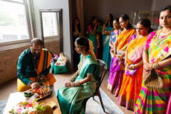 Take a look a this Indian pre-wedding ritual for bride. Take a look a this Indian pre-wedding ritual for bride.