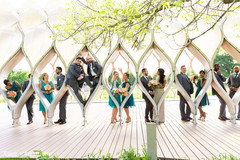 Creative photo shoot of the bridal party. Creative photo shoot of the bridal party.