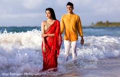 Amazing photo of our Indian couple by the beach. Amazing photo of our Indian couple by the beach.