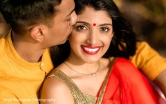 Sweet Indian groom kissing his Maharani. Sweet Indian groom kissing his Maharani.