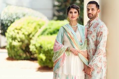 Vibrant indian bride and groom capture Vibrant indian bride and groom capture