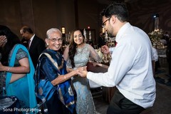 Indian wedding reception dance. Indian wedding reception dance.
