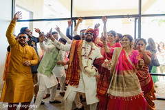 Sensational indian groom's baraat celebration Sensational indian groom's baraat celebration