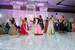 Cheerful indian wedding reception performance Cheerful indian wedding reception performance