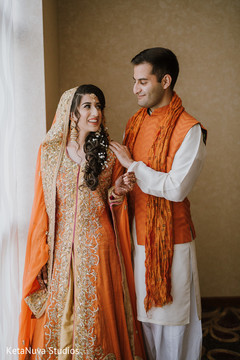 Lovely Indian couple at photo shoot. Lovely Indian couple at photo shoot.