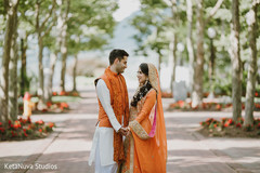 Adorable Indian couple in photo shoot. Adorable Indian couple in photo shoot.