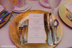 Beautiful silverware used at the reception. Beautiful silverware used at the reception.