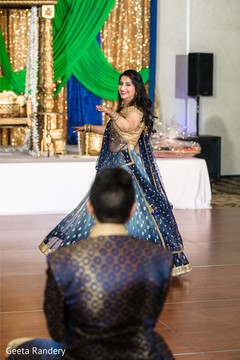 Cute maharani dancing for her groom. Cute maharani dancing for her groom.