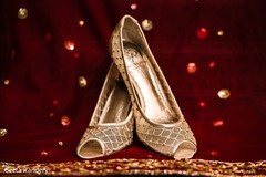 Adorable shinny shoes worn by our Maharani. Adorable shinny shoes worn by our Maharani.